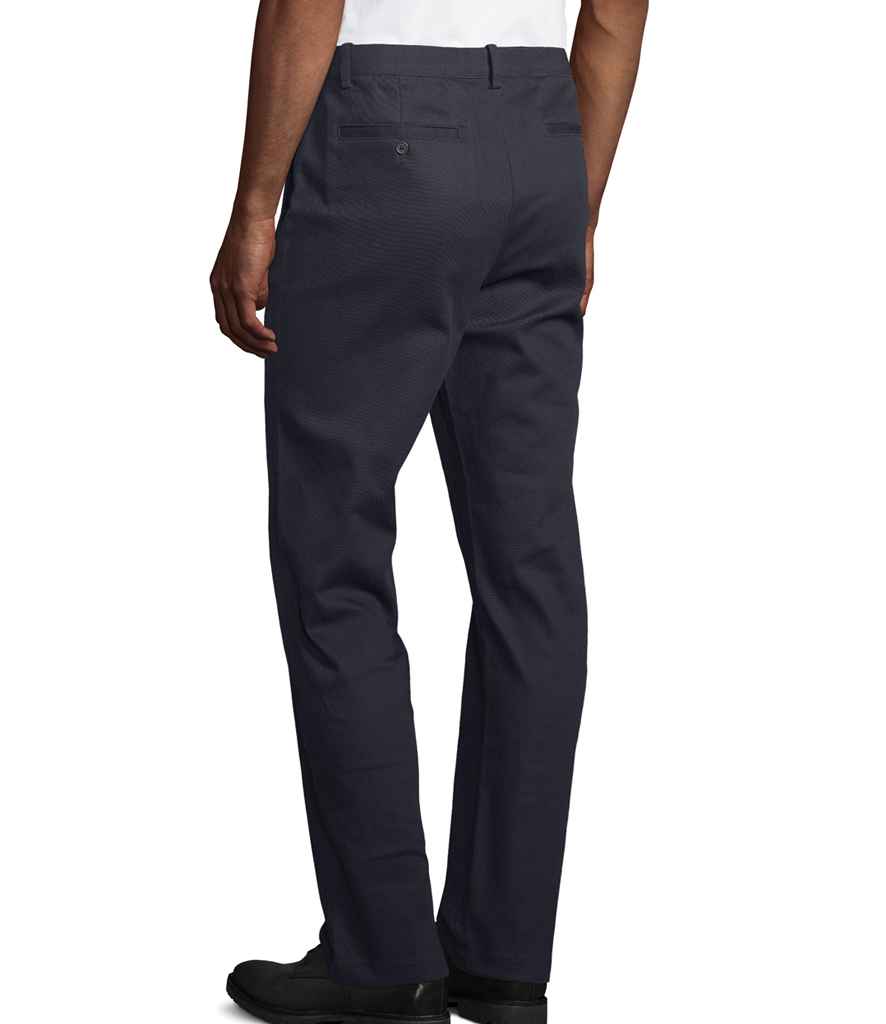 NEOBLU Gustave Chino Trousers | Deep Black - Lancashire Teamwear