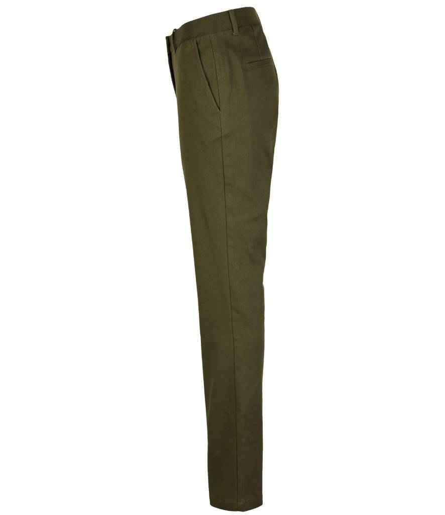 NEOBLU Ladies Gustave Chino Trousers | Deep Khaki - Lancashire Teamwear