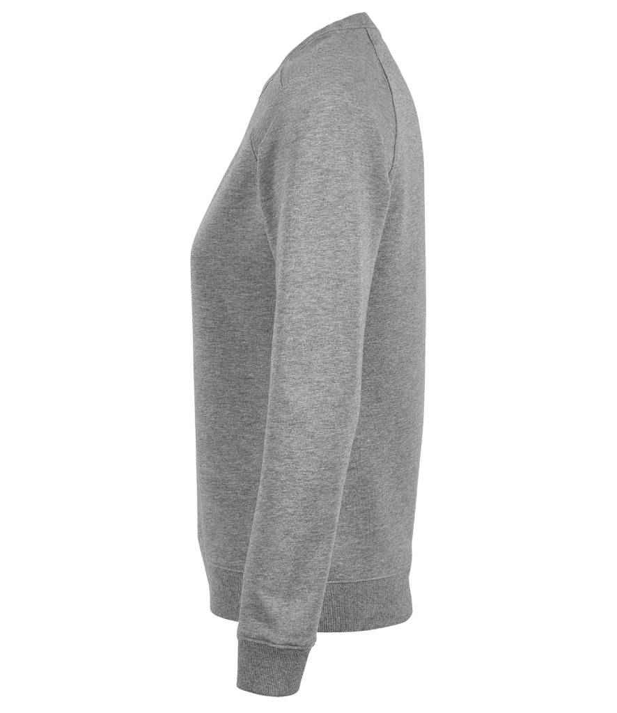 NEOBLU Ladies Nelson French Terry Sweatshirt | Grey Marl - Lancashire Teamwear