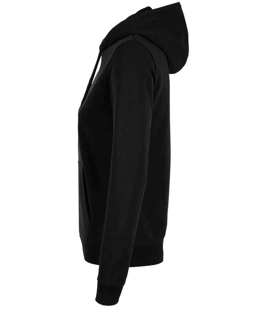 NEOBLU Ladies Nicholas French Terry Hoodie | Deep Black - Lancashire Teamwear