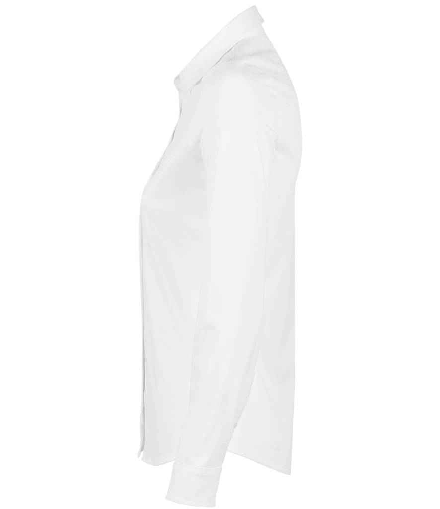 NEOBLU Ladies Balthazar Jersey Long Sleeve Shirt | Optic White - Lancashire Teamwear