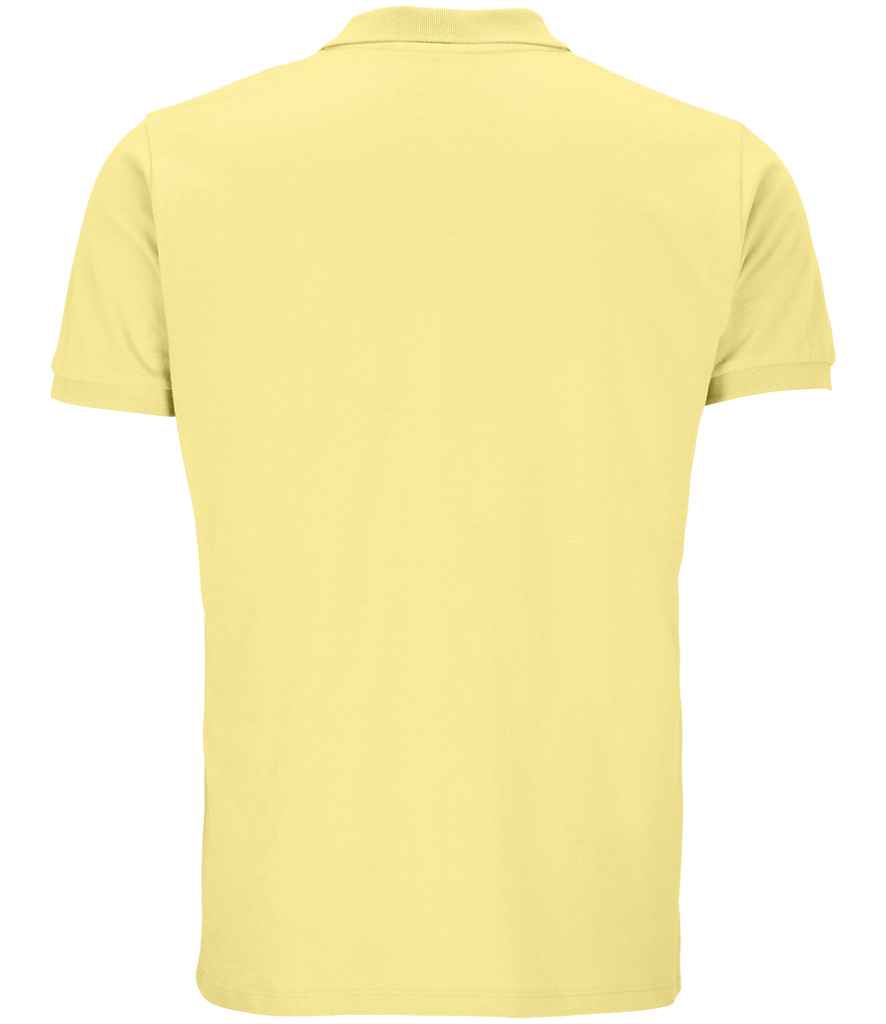 SOL'S Planet Organic Piqué Polo Shirt | Light Yellow - Lancashire Teamwear