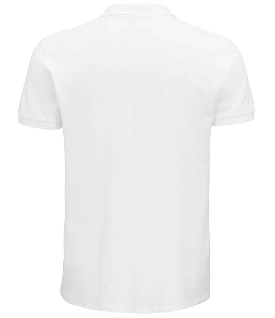 SOL'S Planet Organic Piqué Polo Shirt | White - Lancashire Teamwear