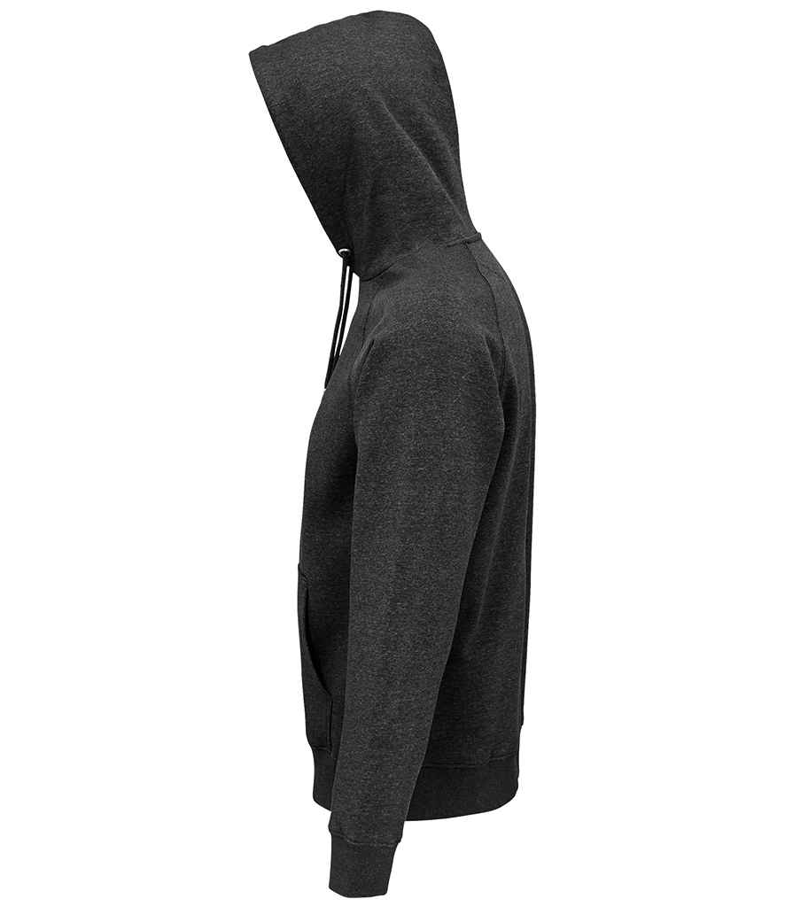 SOL'S Unisex Stellar Organic Hoodie | Charcoal Marl - Lancashire Teamwear
