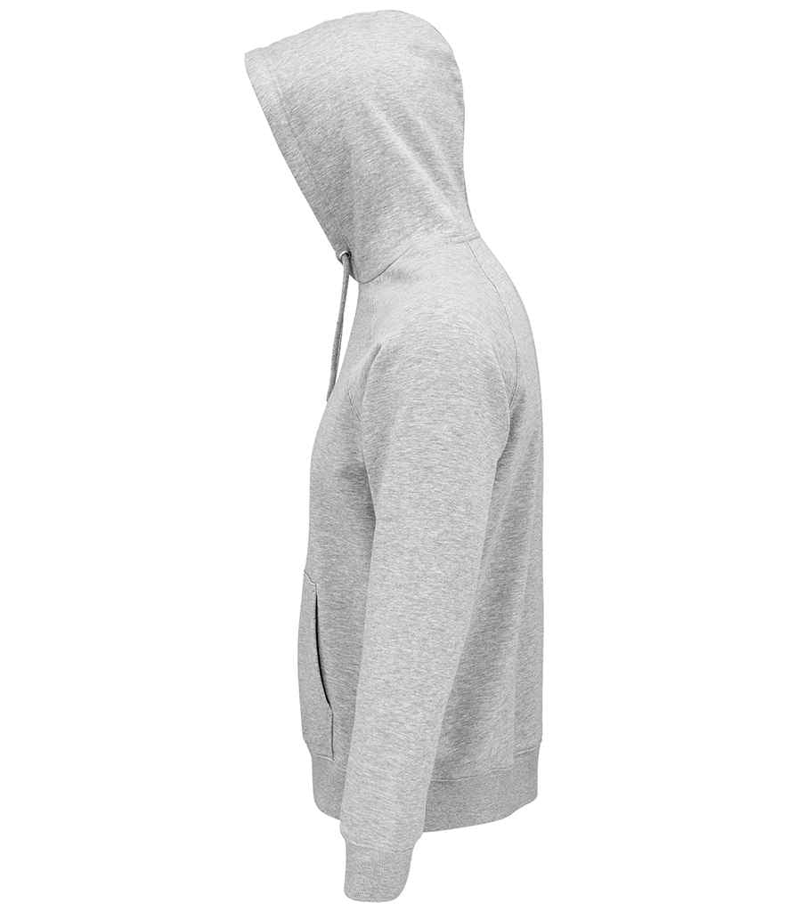 SOL'S Unisex Stellar Organic Hoodie | Grey Marl - Lancashire Teamwear