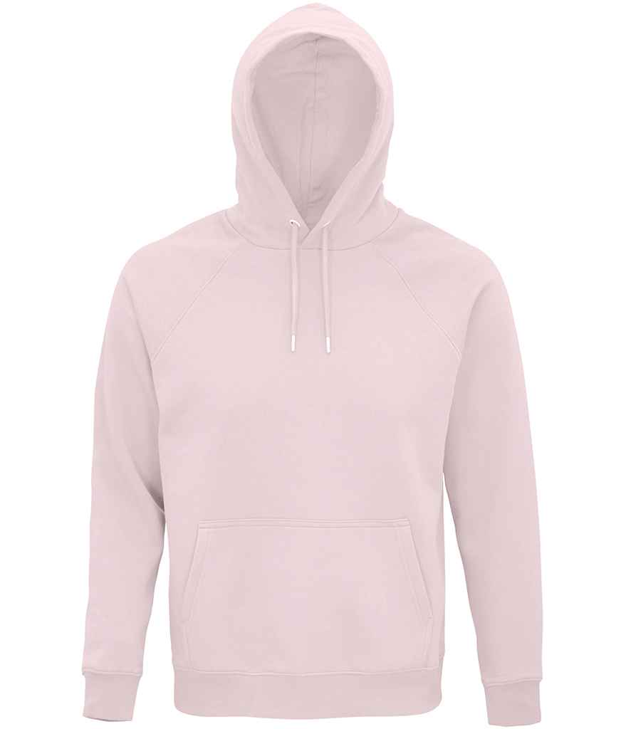 SOL'S Unisex Stellar Organic Hoodie | Pale Pink - Lancashire Teamwear