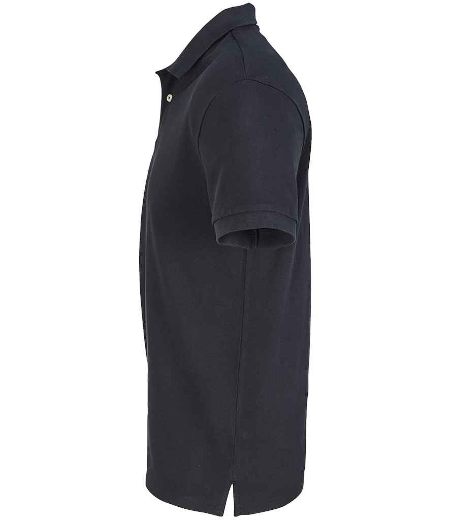 SOL'S Unisex Pacific Twin Piqué Polo Shirt | Black - Lancashire Teamwear