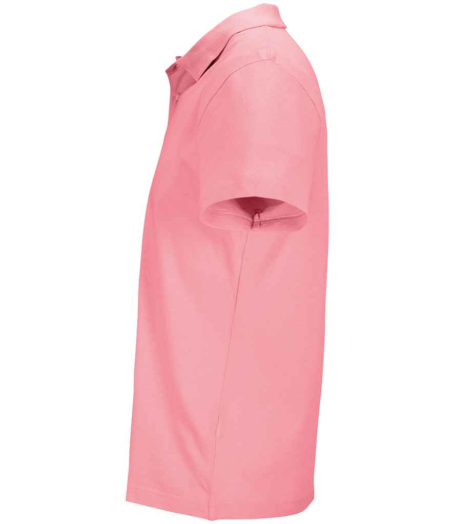 SOL'S Unisex Pulse Twin Piqué Polo Shirt | Candy Pink - Lancashire Teamwear