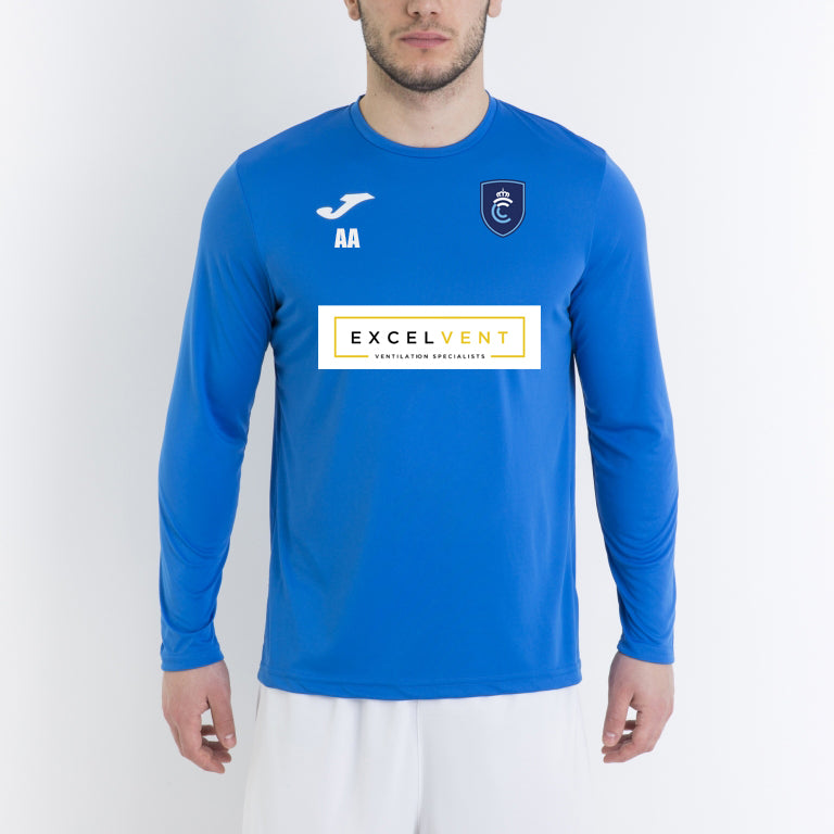 Crewe FC Long Sleeve Training Top with Sponsor
