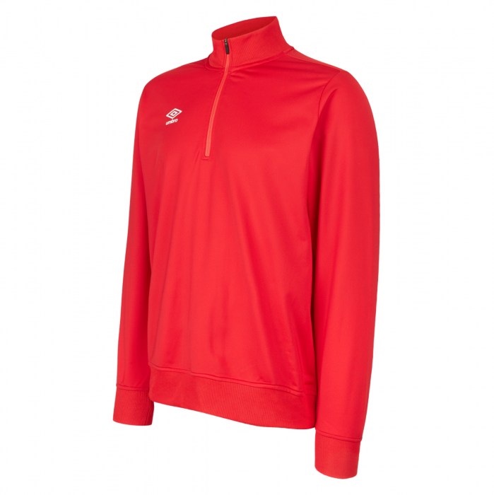 Umbro Half Zip Poly Sweat Junior