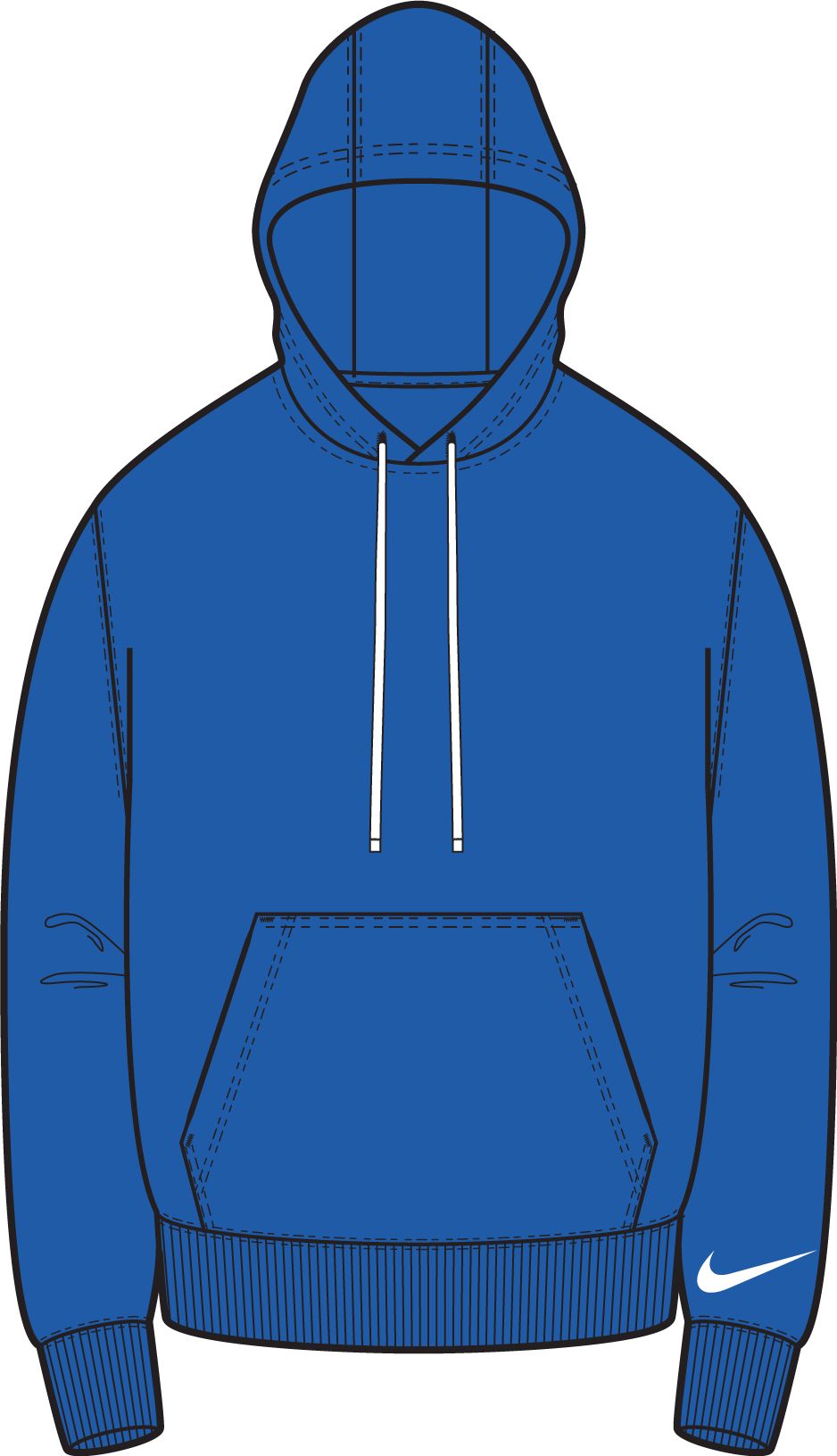 Nike Park 26 Fleece Pull Over Hooded (Youth)