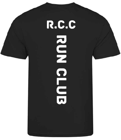 RCC Run Club Running Shirt - Black