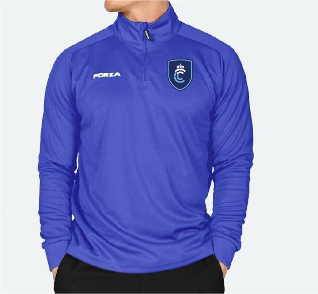 Crewe FC Zip Neck Sweatshirt