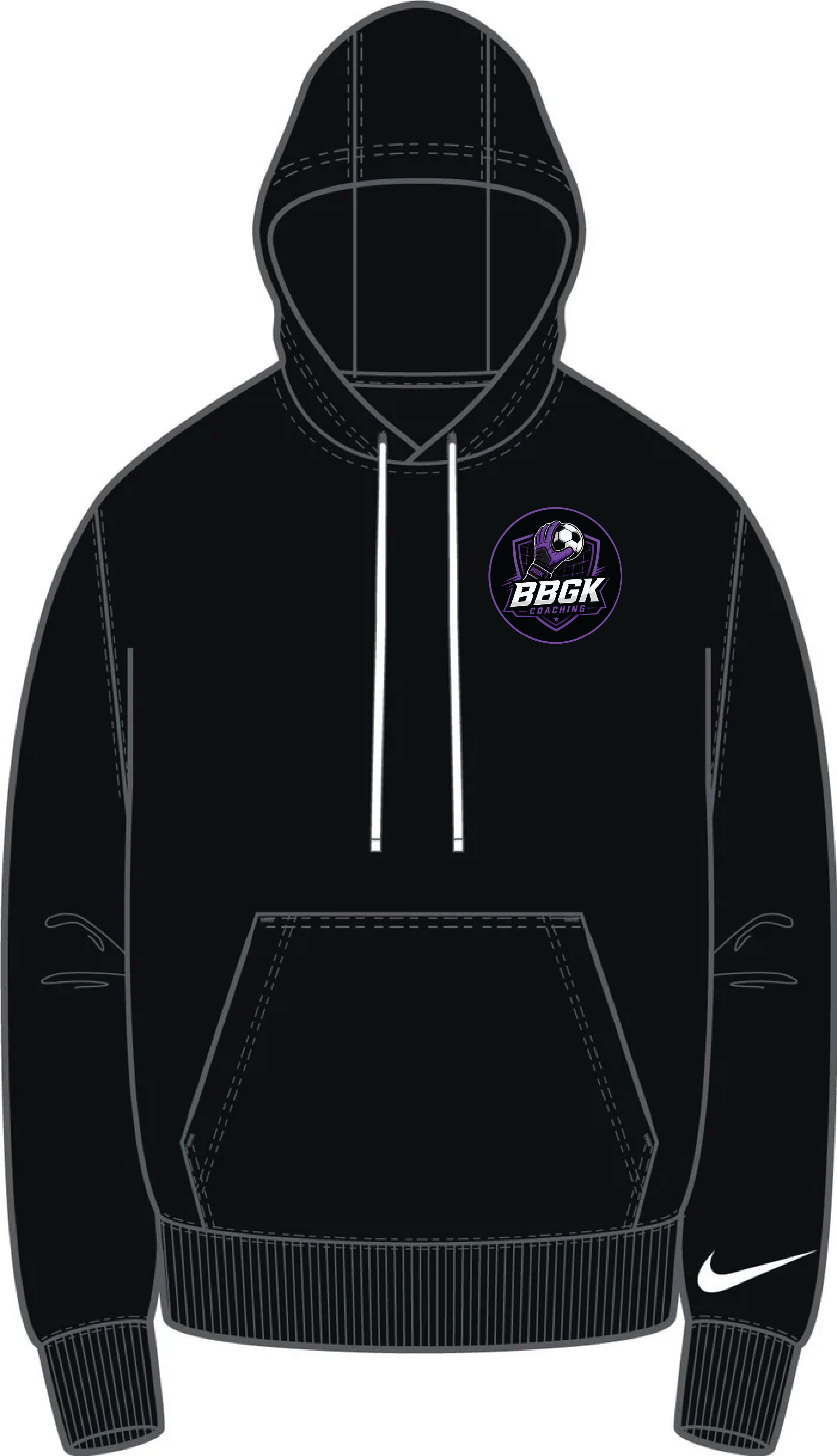 BBGK Coaching Park 26 Fleece Pullover Hooded