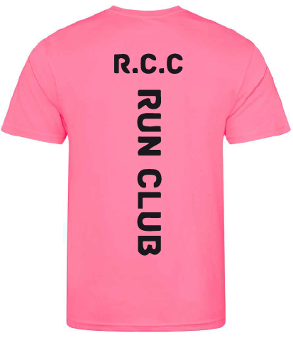 RCC Run Club Running Shirt - Pink