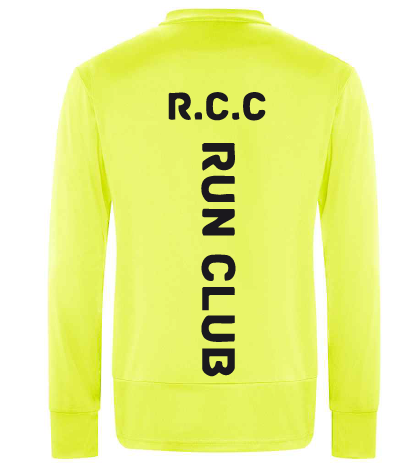 RCC Run Club L/S Running Shirt - Yellow
