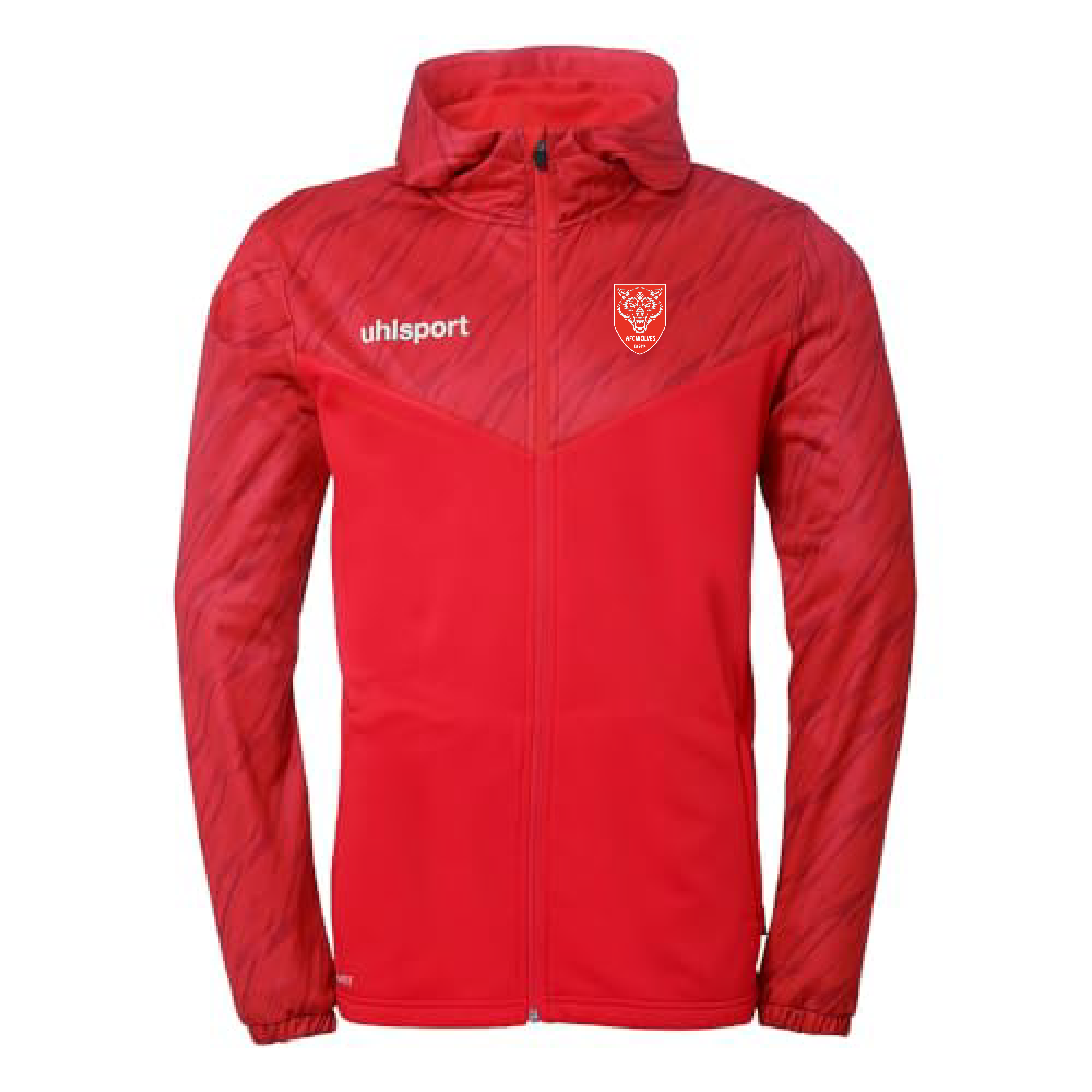 AFC Wolves Burnley Players Progressive Hooded Jacket