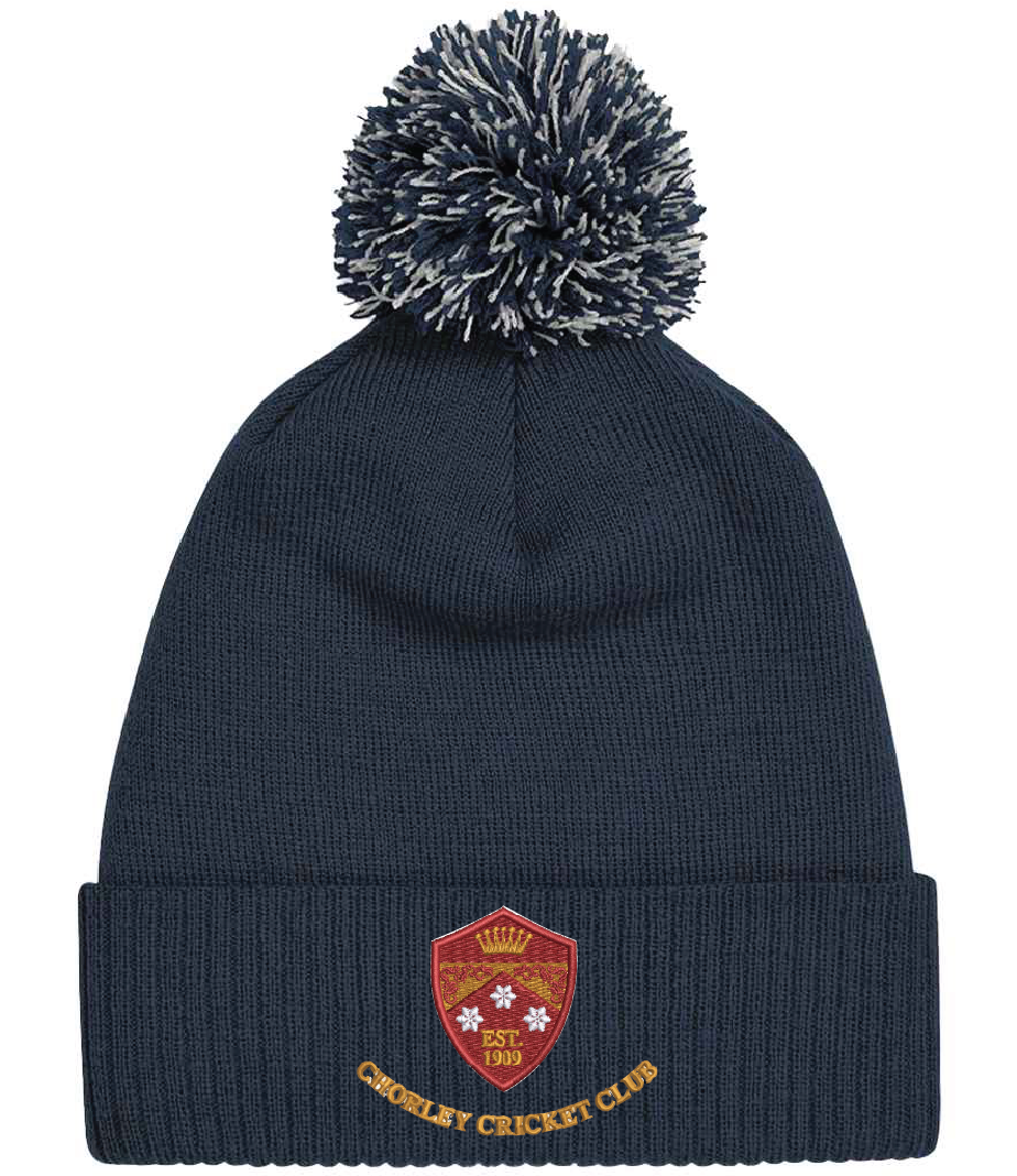 Chorley Cricket Club Bobble Beanie