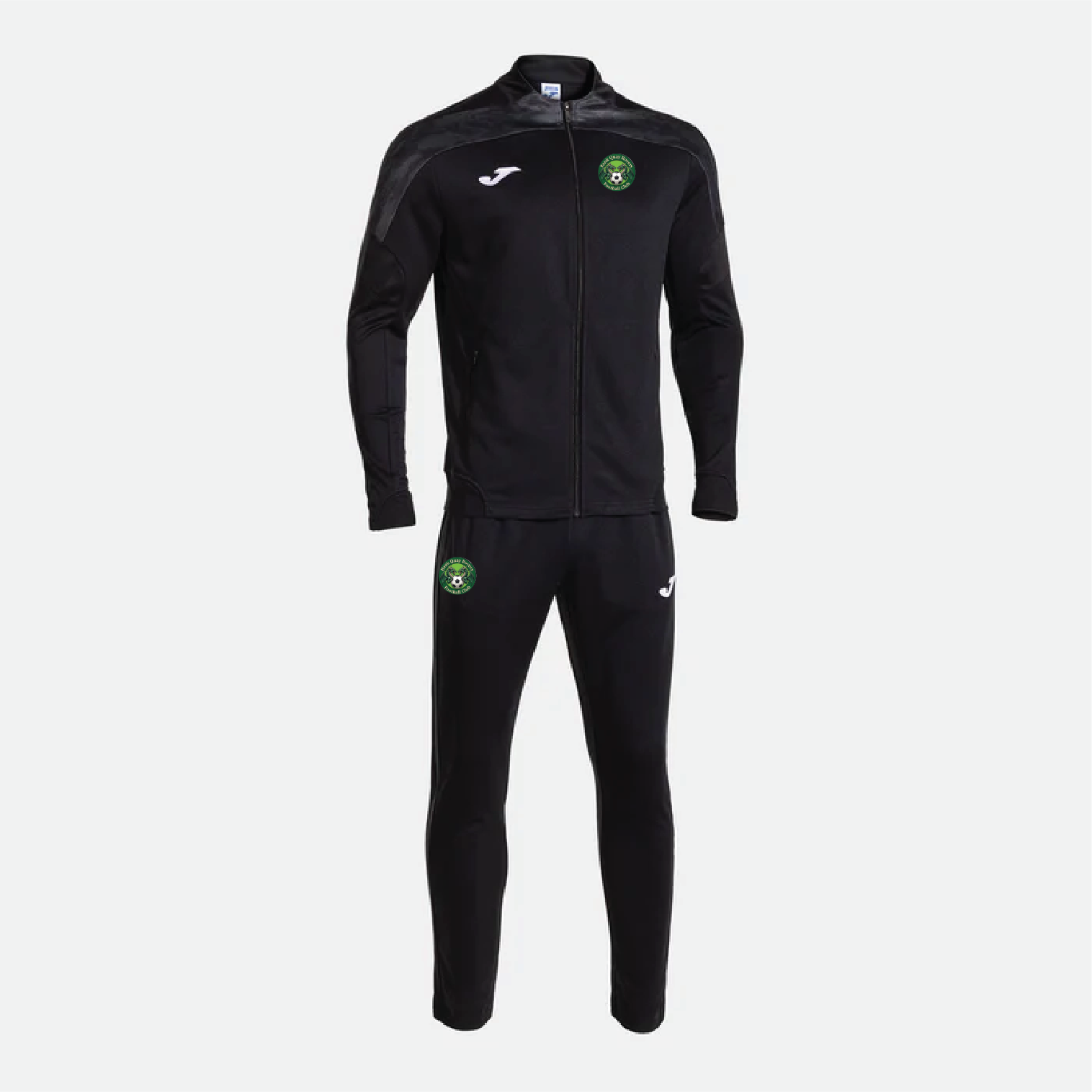 Bank Quay Rovers Coaches Tracksuit - Black