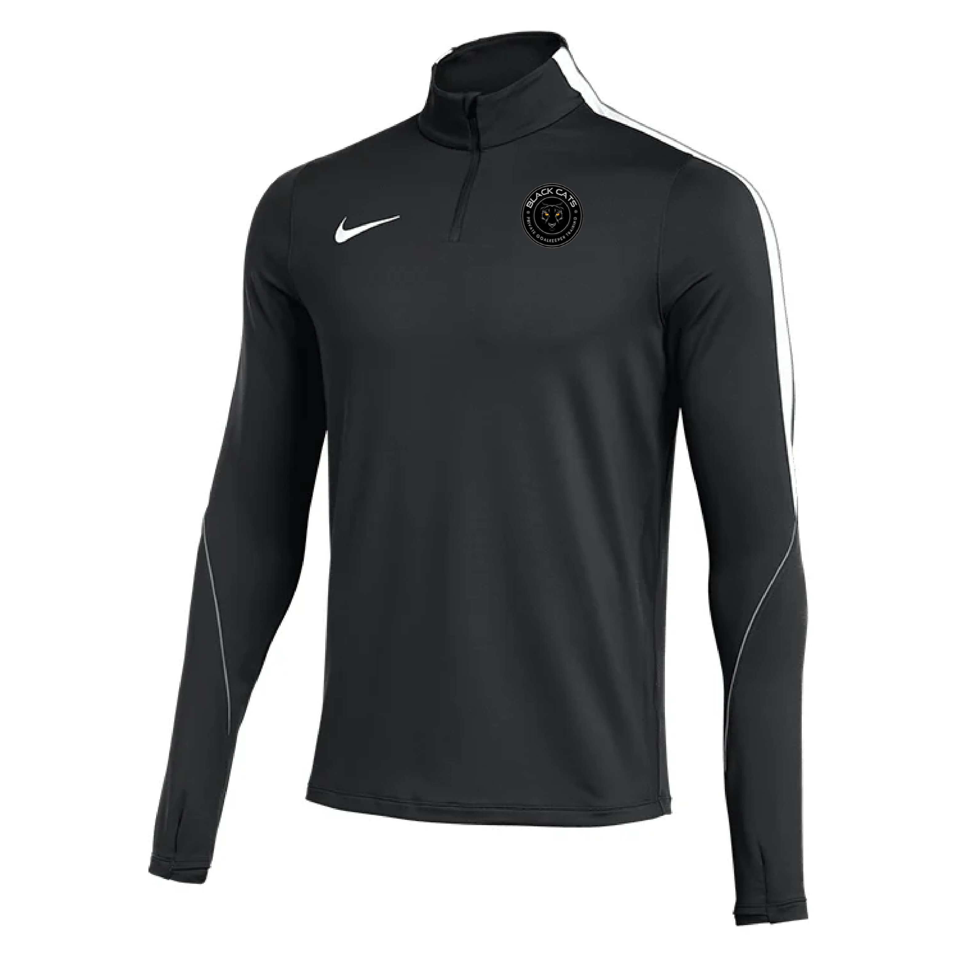 Black Cats Goalkeeper Training Strike 26 Knit Drill Top