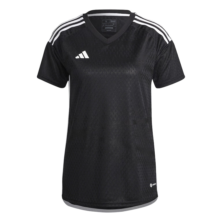 adidas Womens Tiro 23 Competition Match SS Shirt - Black/White