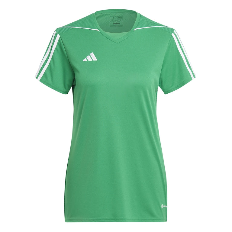 adidas Womens Tiro 23 League SS Shirt - Team Green/White