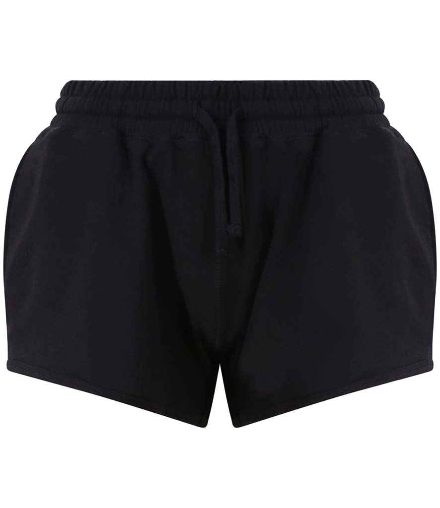 AWDis Ladies Cool Jog Shorts Jet Black
