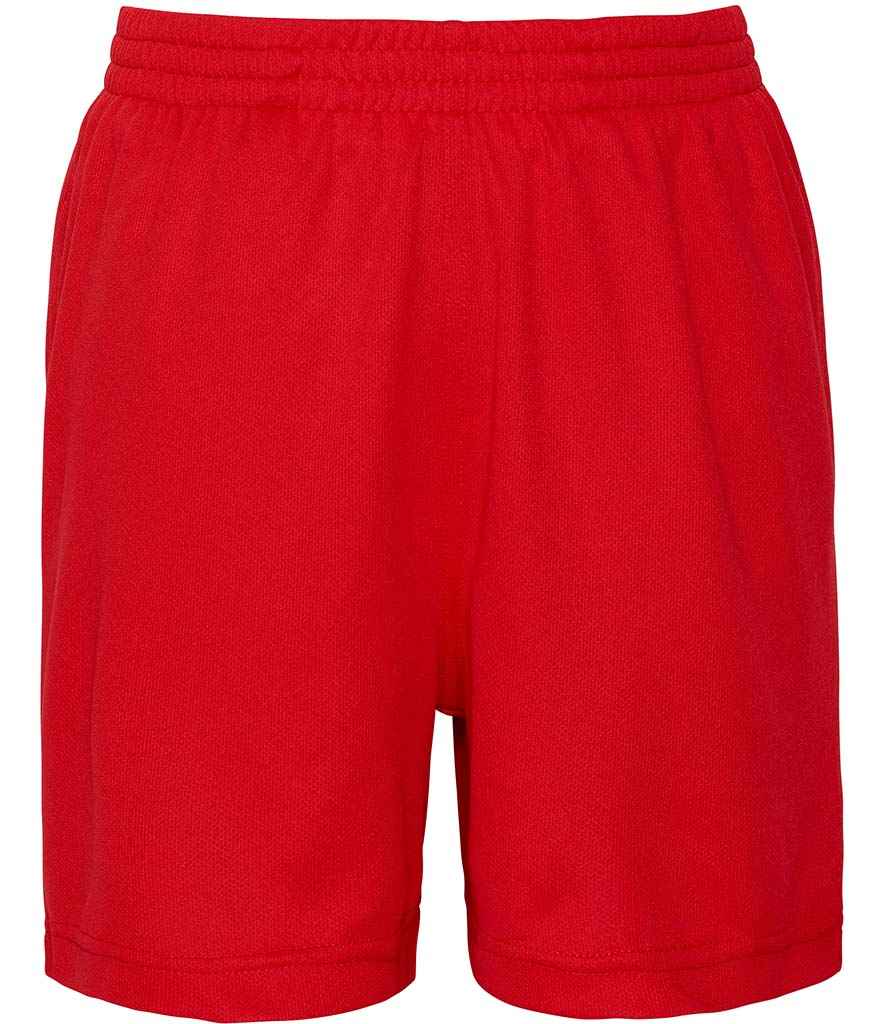 AWDis Kids Cool Shorts Fire Red