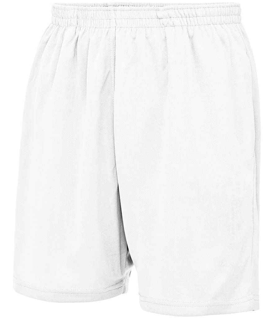 AWDis Cool Mesh Lined Shorts Arctic White