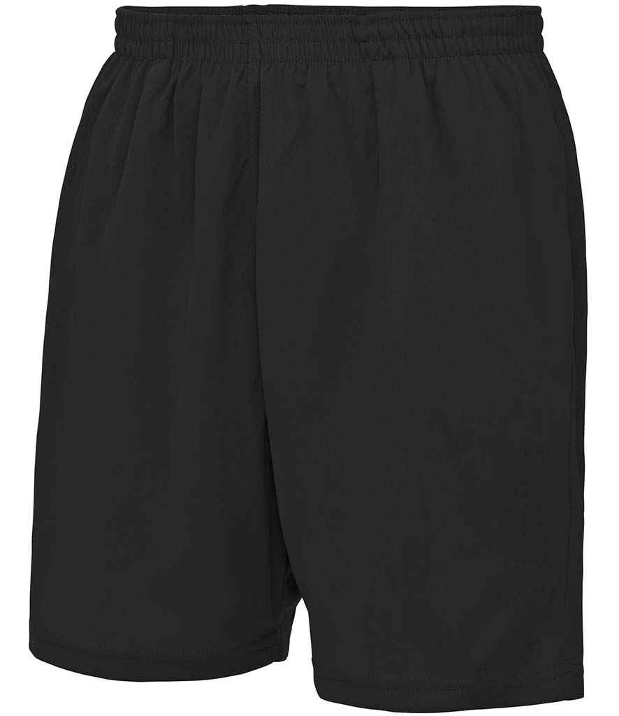 AWDis Cool Mesh Lined Shorts Jet Black