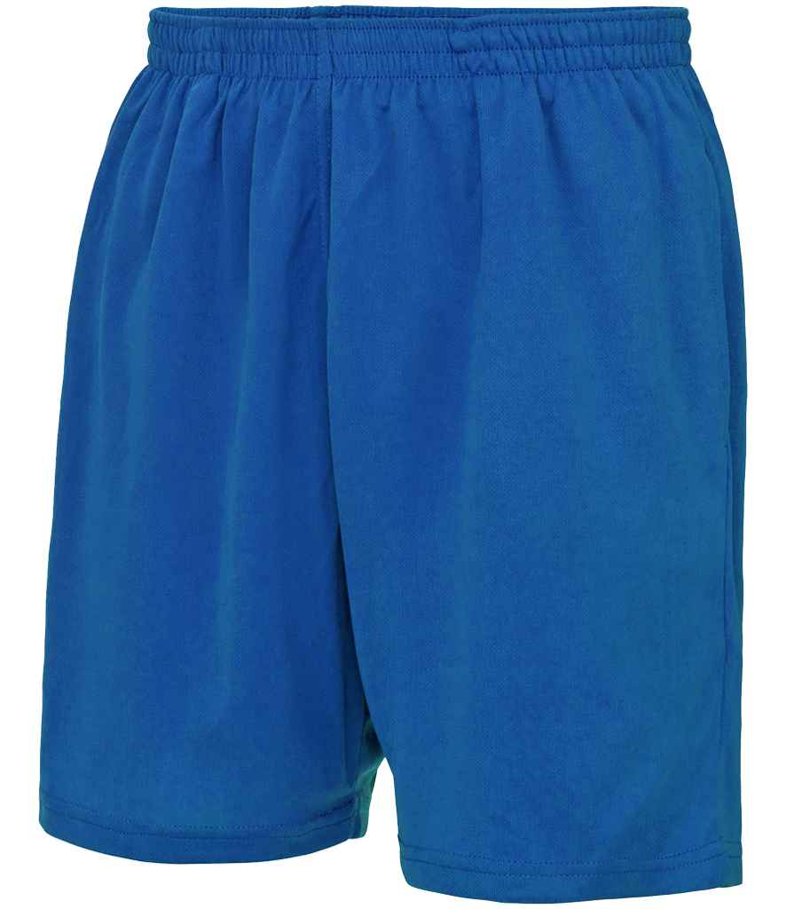 AWDis Cool Mesh Lined Shorts Royal Blue