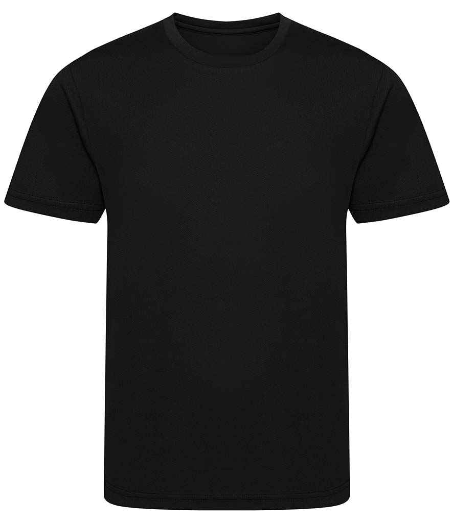 AWDis Kids Cool Recycled T-Shirt Jet Black
