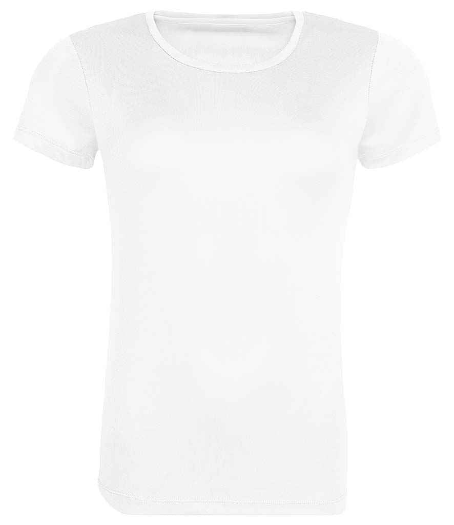 AWDis Ladies Cool Recycled T-Shirt Arctic White