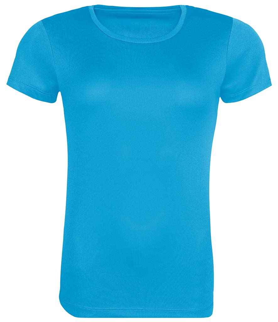 AWDis Ladies Cool Recycled T-Shirt Sapphire Blue