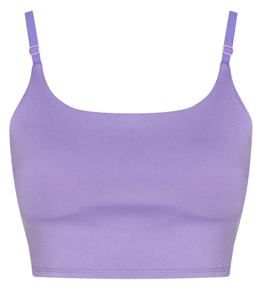 AWDis Ladies Cool Recycled Tech Sports Bra Digital Lavender