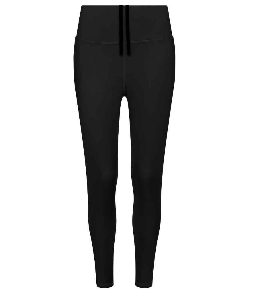 AWDis Ladies Cool Recycled Tech Leggings Jet Black