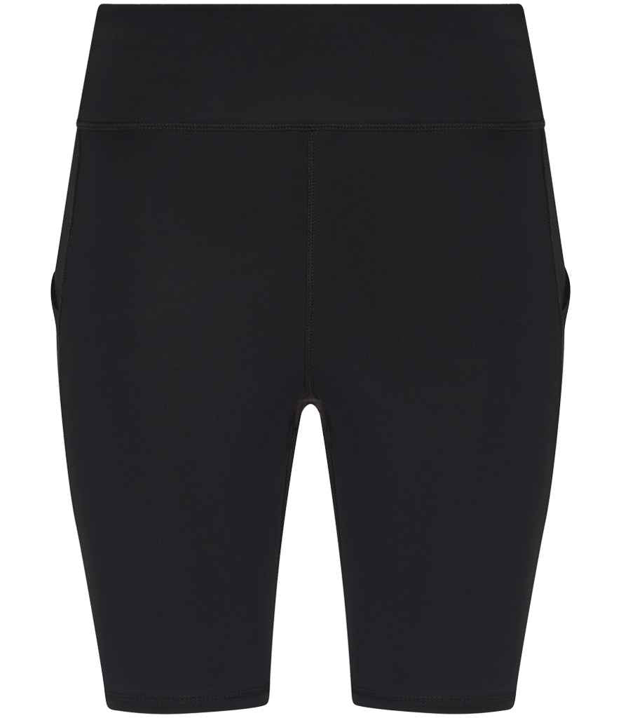 AWDis Cool Ladies Recycled Cool-Flex™ Tech Shorts Jet Black