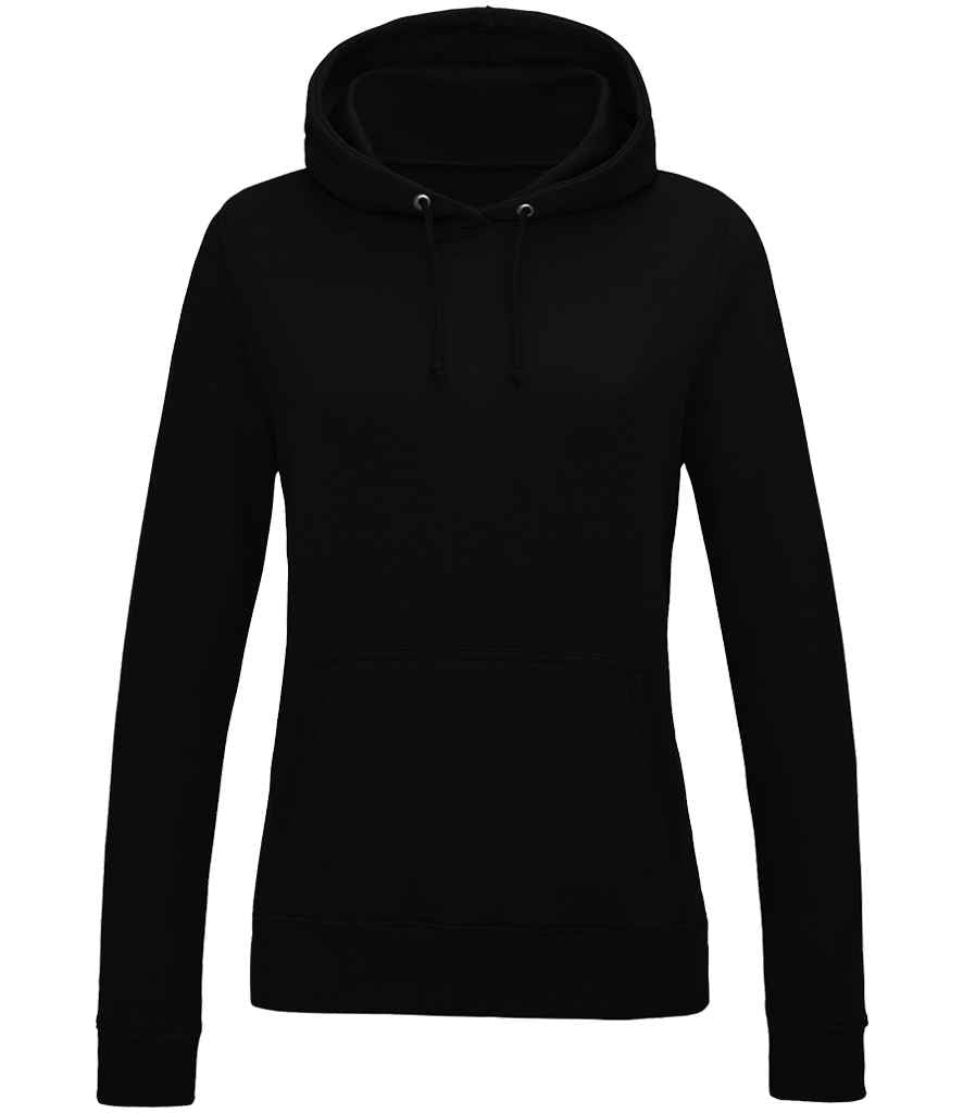 AWDis Ladies College Hoodie | Deep Black Deep Black
