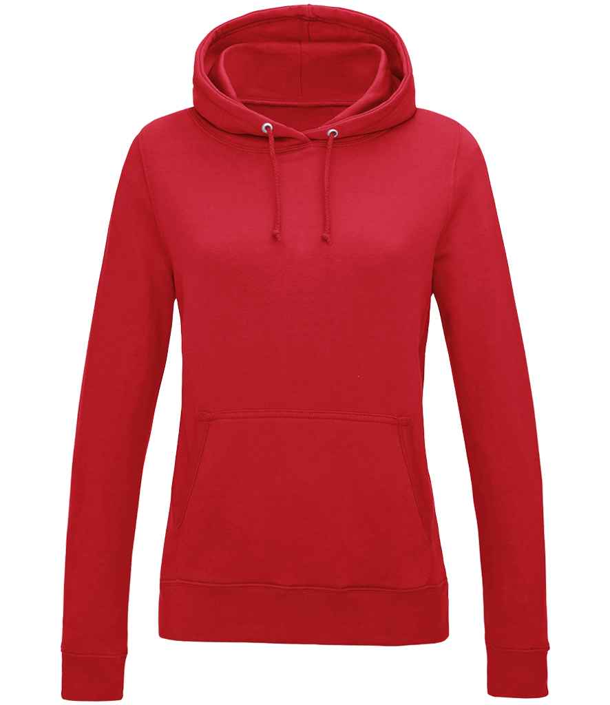AWDis Ladies College Hoodie | Fire Red Fire Red