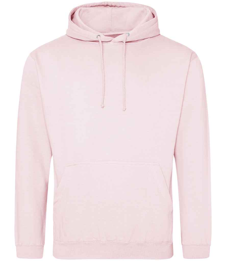 AWDis College Hoodie | Baby Pink Baby Pink