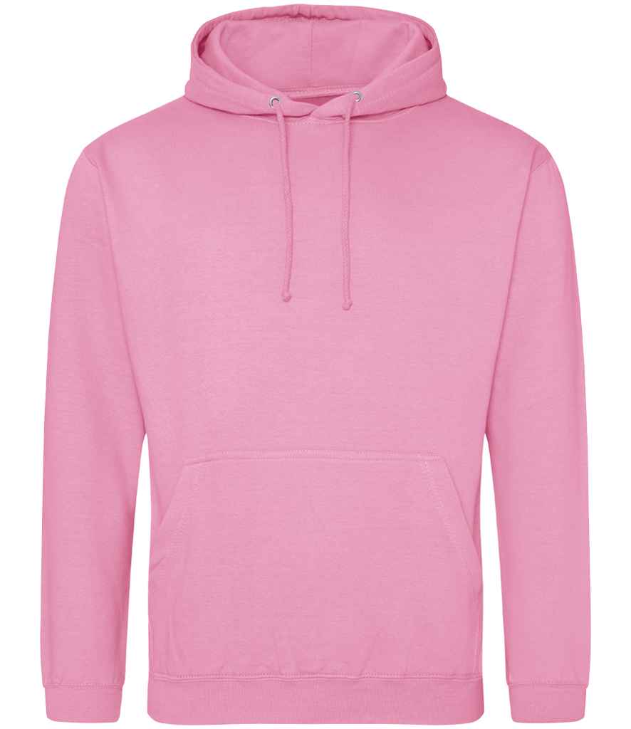 AWDis College Hoodie | Candyfloss Pink Candyfloss Pink