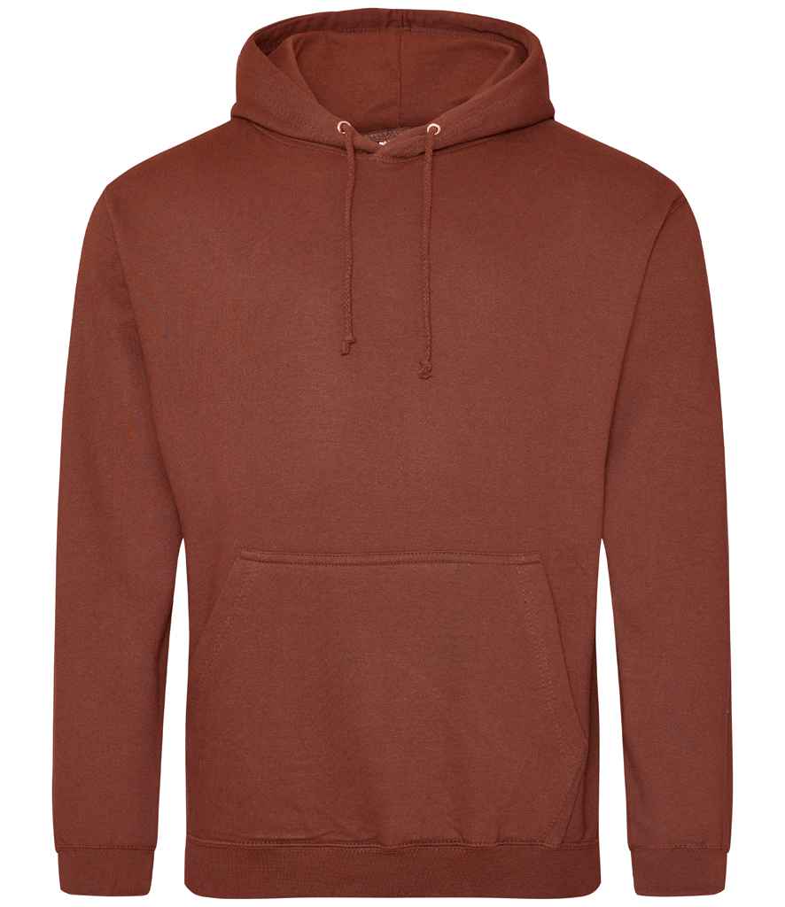 AWDis College Hoodie | Red Rust Red Rust