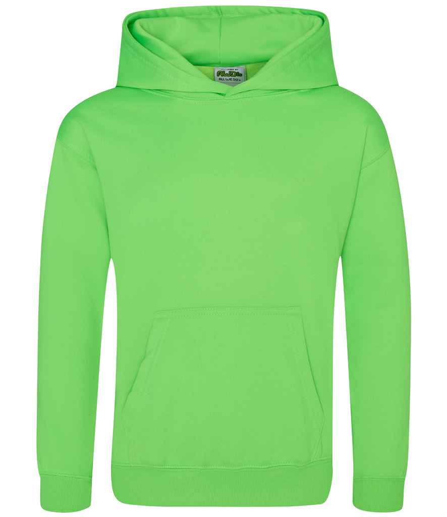 AWDis Kids Electric Hoodie Electric Green