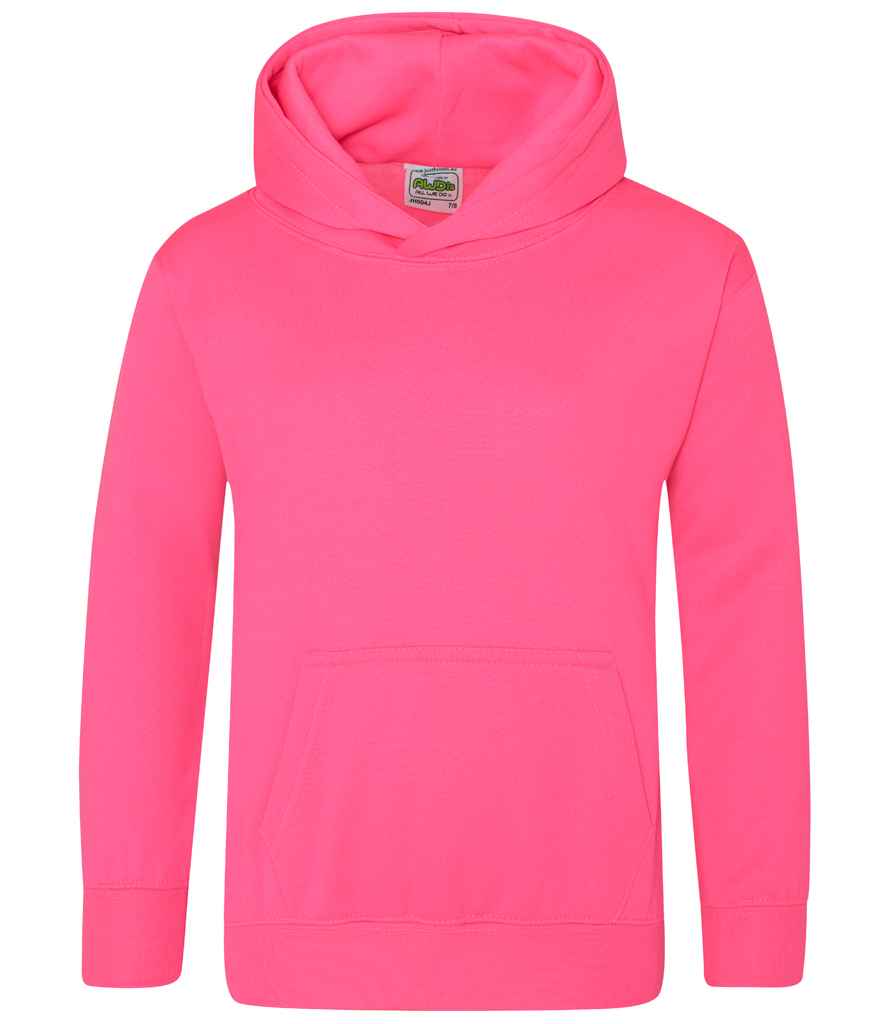 AWDis Kids Electric Hoodie Electric Pink