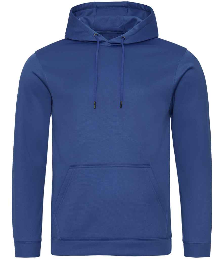 AWDis Sports Polyester Hoodie Royal Blue
