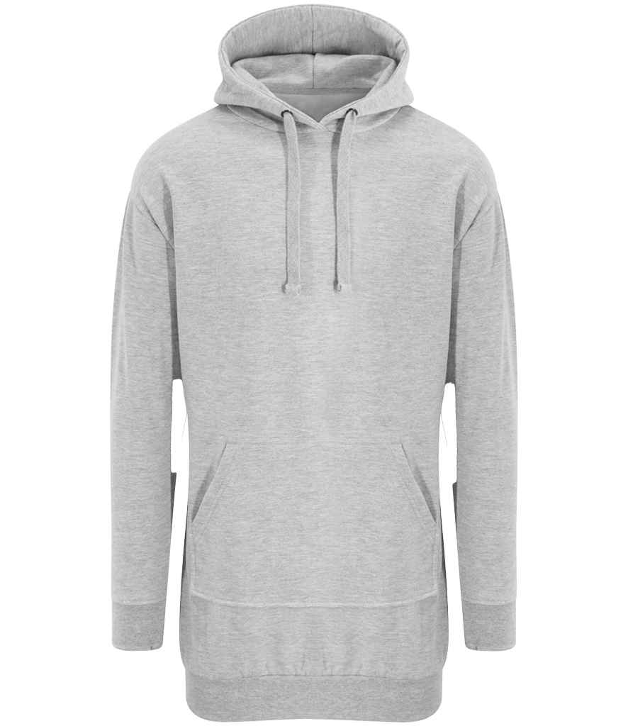 AWDis Ladies Hoodie Dress Heather Grey