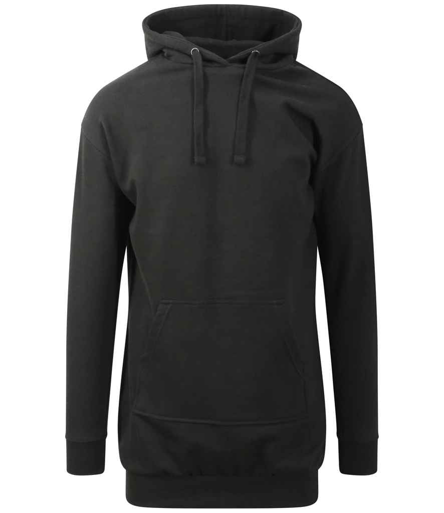 AWDis Ladies Hoodie Dress Jet Black