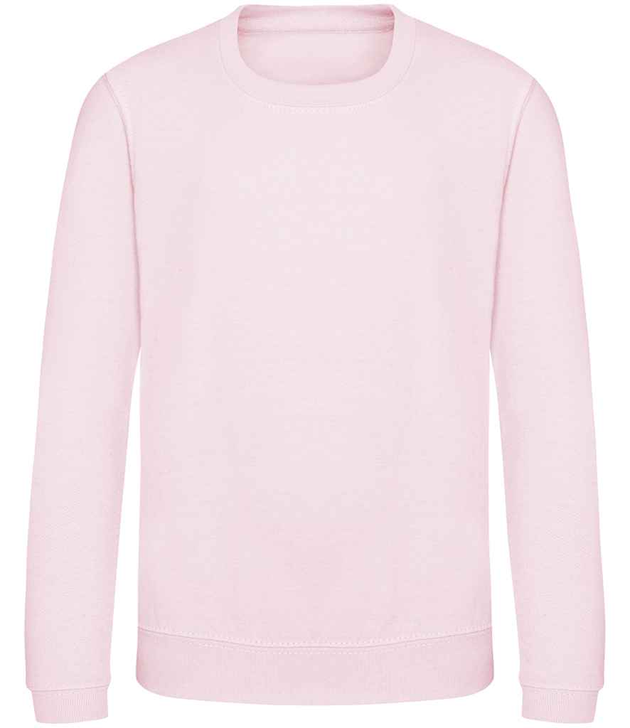 AWDis Kids Sweatshirt | Baby Pink Baby Pink