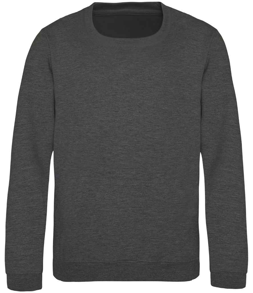 AWDis Kids Sweatshirt | Charcoal Charcoal