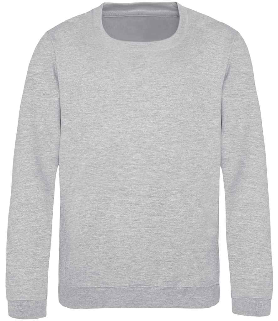 AWDis Kids Sweatshirt | Heather Grey Heather Grey